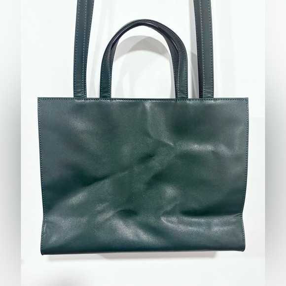 Telfar Medium Shopping Tote | Olive Green - Picture 8 of 9